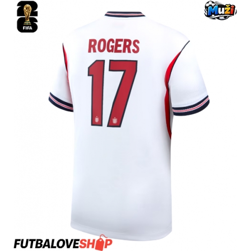Dres Anglicko Morgan Rogers #17 Domáci MS 2026 Krátky Rukáv